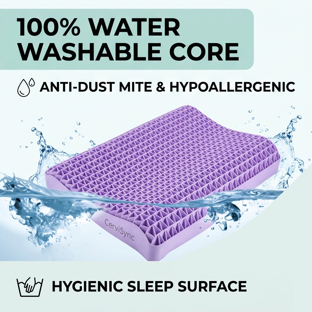 CerviSync™ Zero-Pressure Cooling Pillow