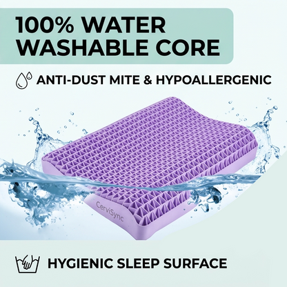 CerviSync™ Zero-Pressure Cooling Pillow