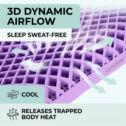 CerviSync™ Zero-Pressure Cooling Pillow