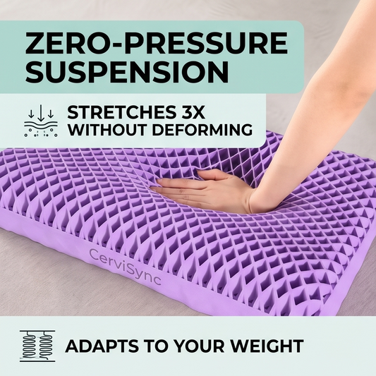 CerviSync™ Zero-Pressure Cooling Pillow